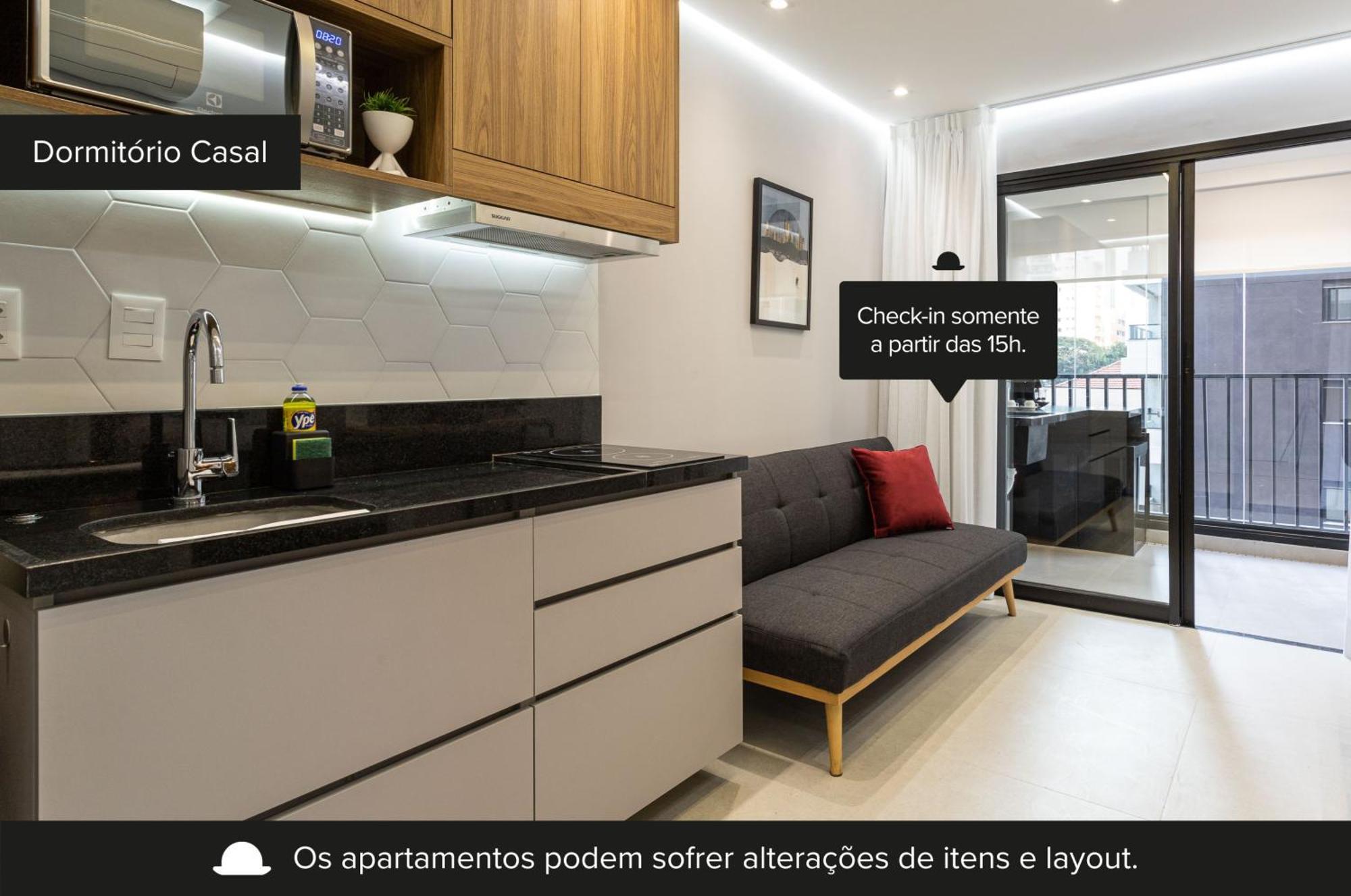 Charlie Alves Guimaraes Pinheiros Apartment São Paulo Luaran gambar